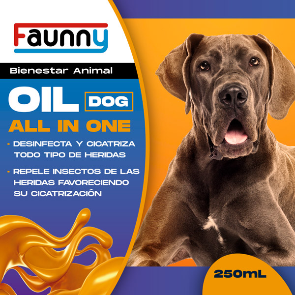 FAUNNY OIL DOG 250 ML